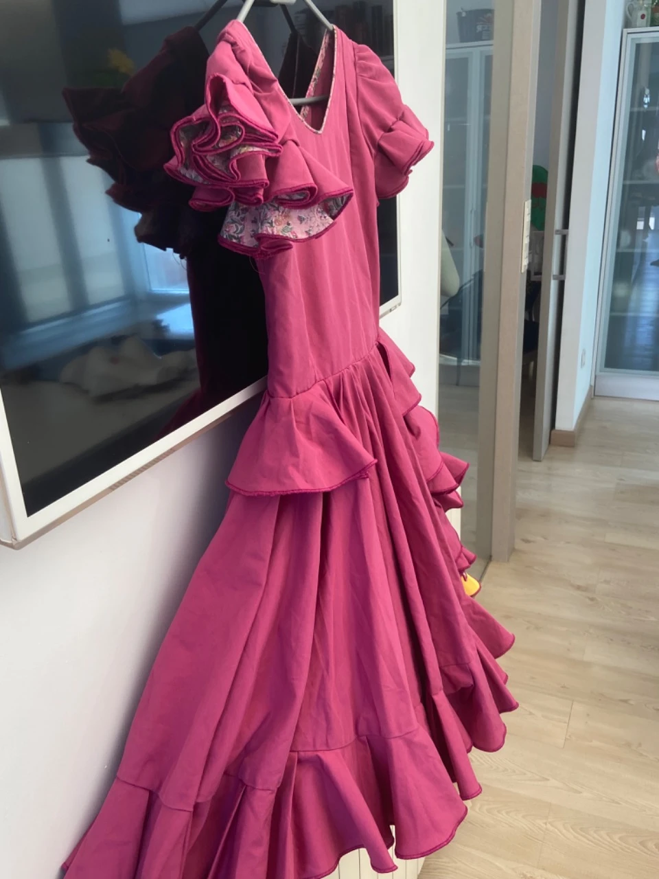 30 diseño exclusivo traje sevillana flamenca gitana